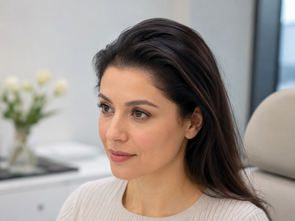 Ergebnisse einer Haartransplantation bei Frauen