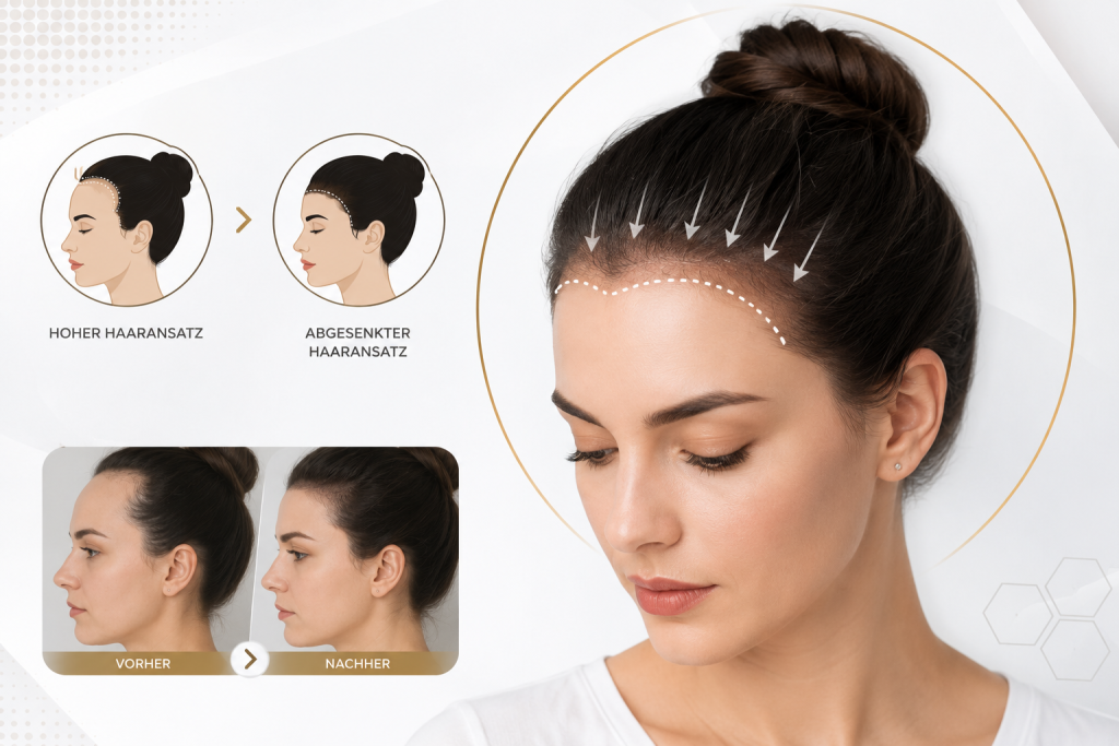 Ergebnisse einer Haartransplantation bei Frauen