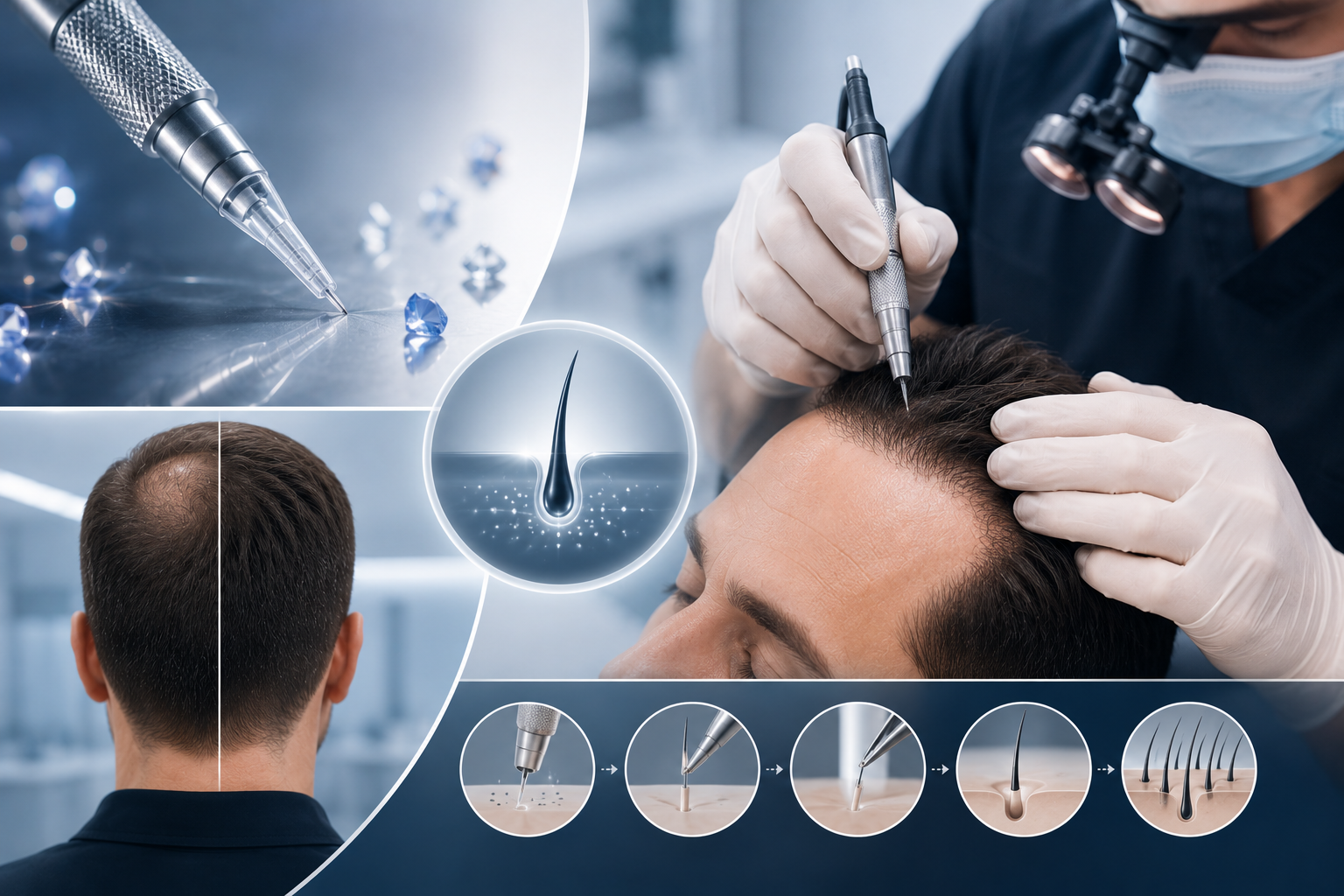 Saphir FUE Haartransplantation