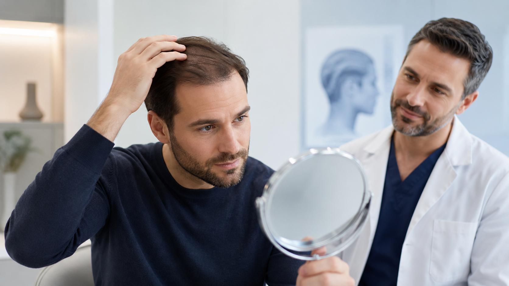 Shock Loss nach der Haartransplantation