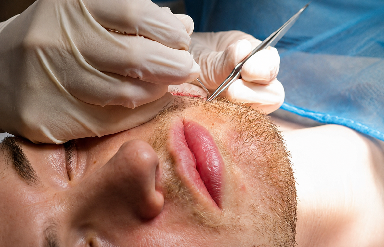 Пересадка бороды в Haarex Clinic Antalya