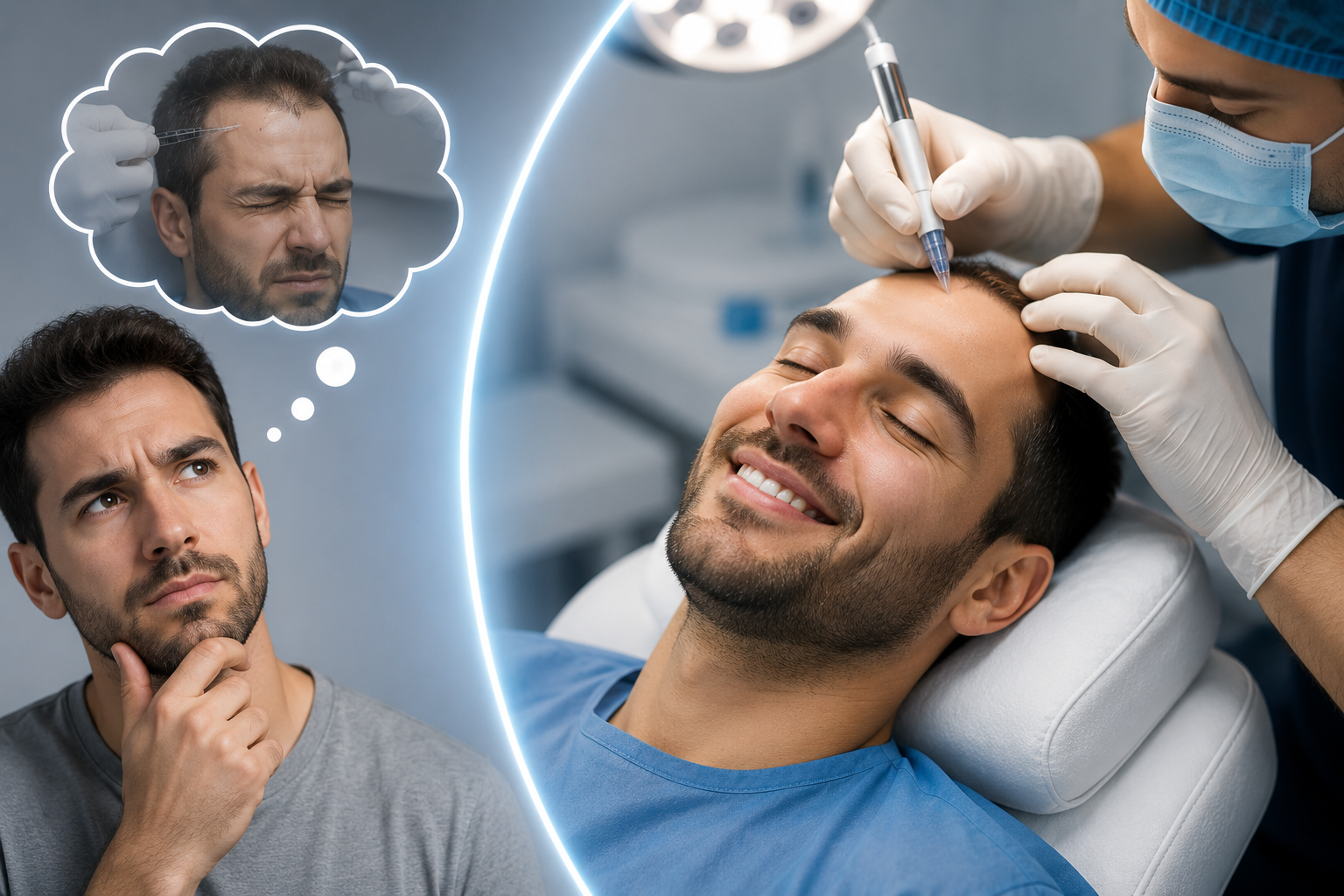 Does Hair Transplant Hurt?