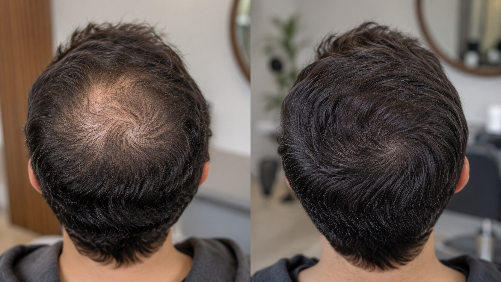 Crown Hair Transplant Results