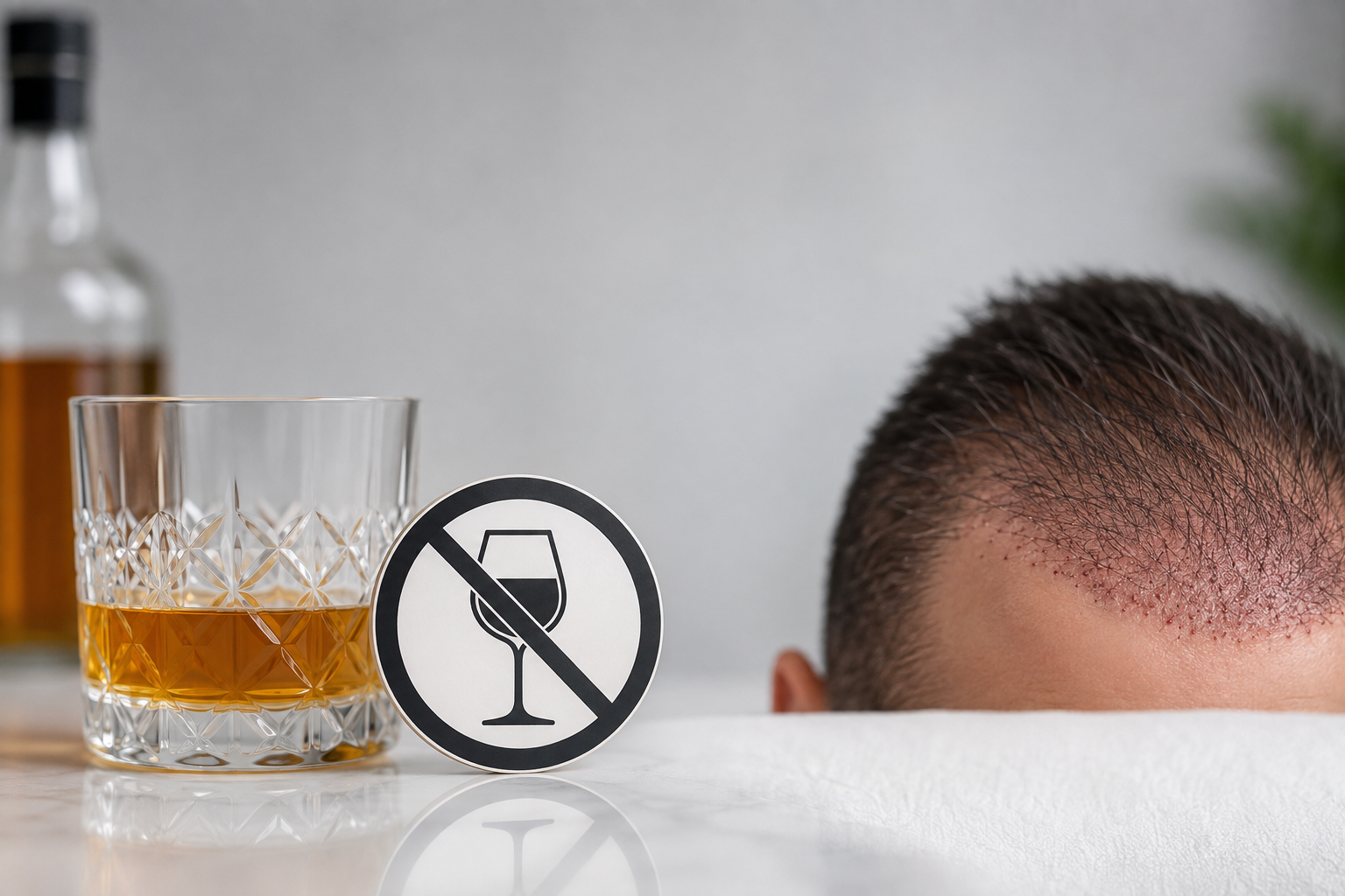 Alcohol After Hair Transplant