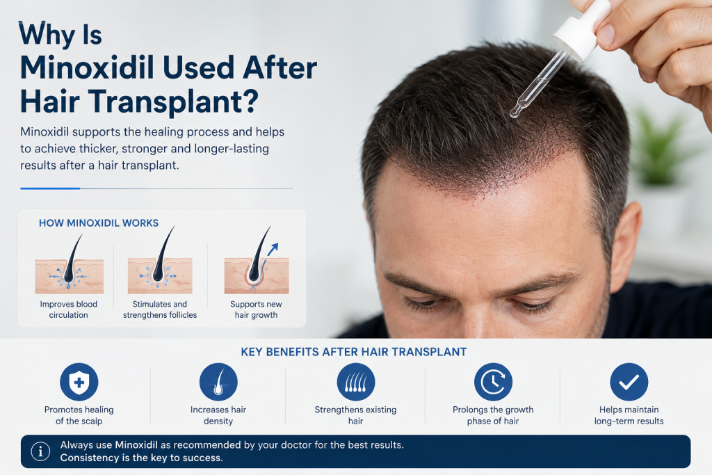 Minoxidil After Hair Transplant