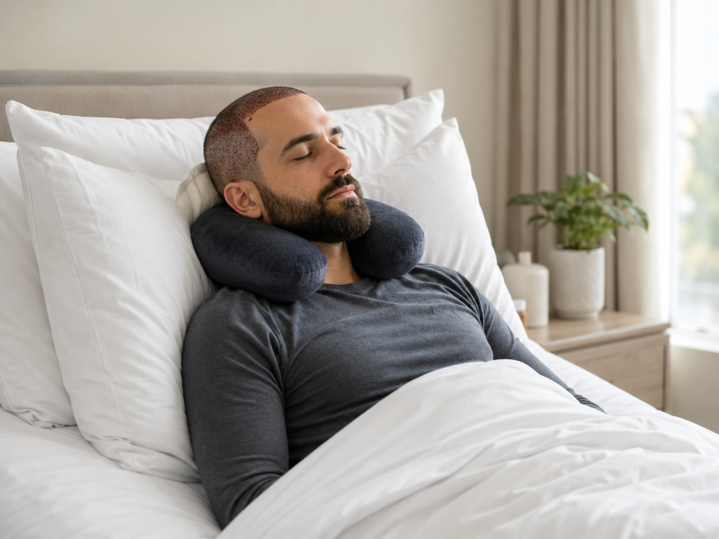 Sleeping After Hair Transplant