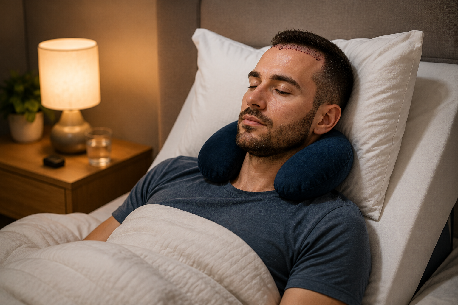 Sleeping After Hair Transplant